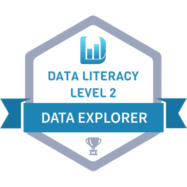 Data Explorer badge