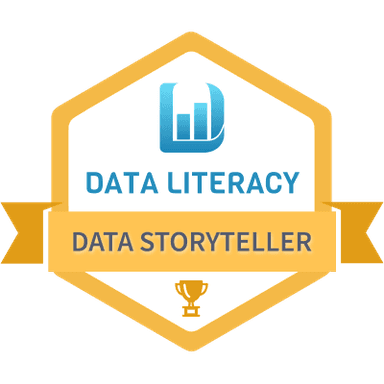 Data Storyteller badge
