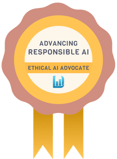 Ethical AI Advocate badge
