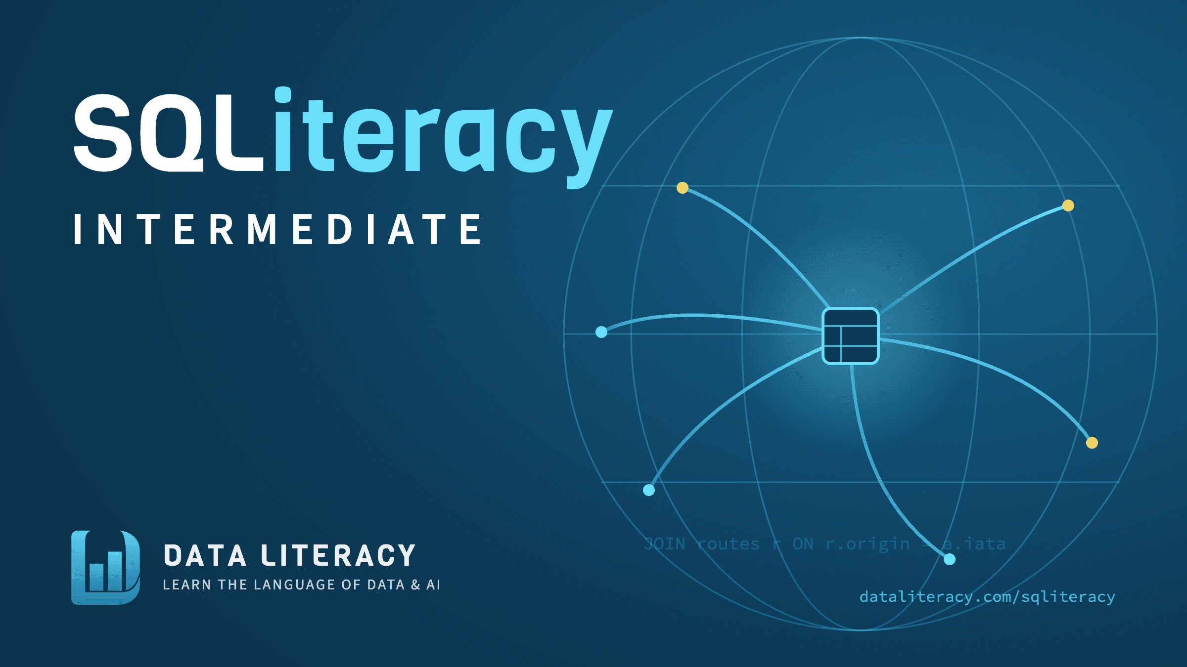 SQLiteracy Intermediate course art