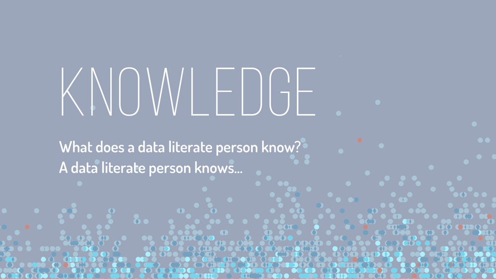 Part 1 - Knowledge | Data Literacy  