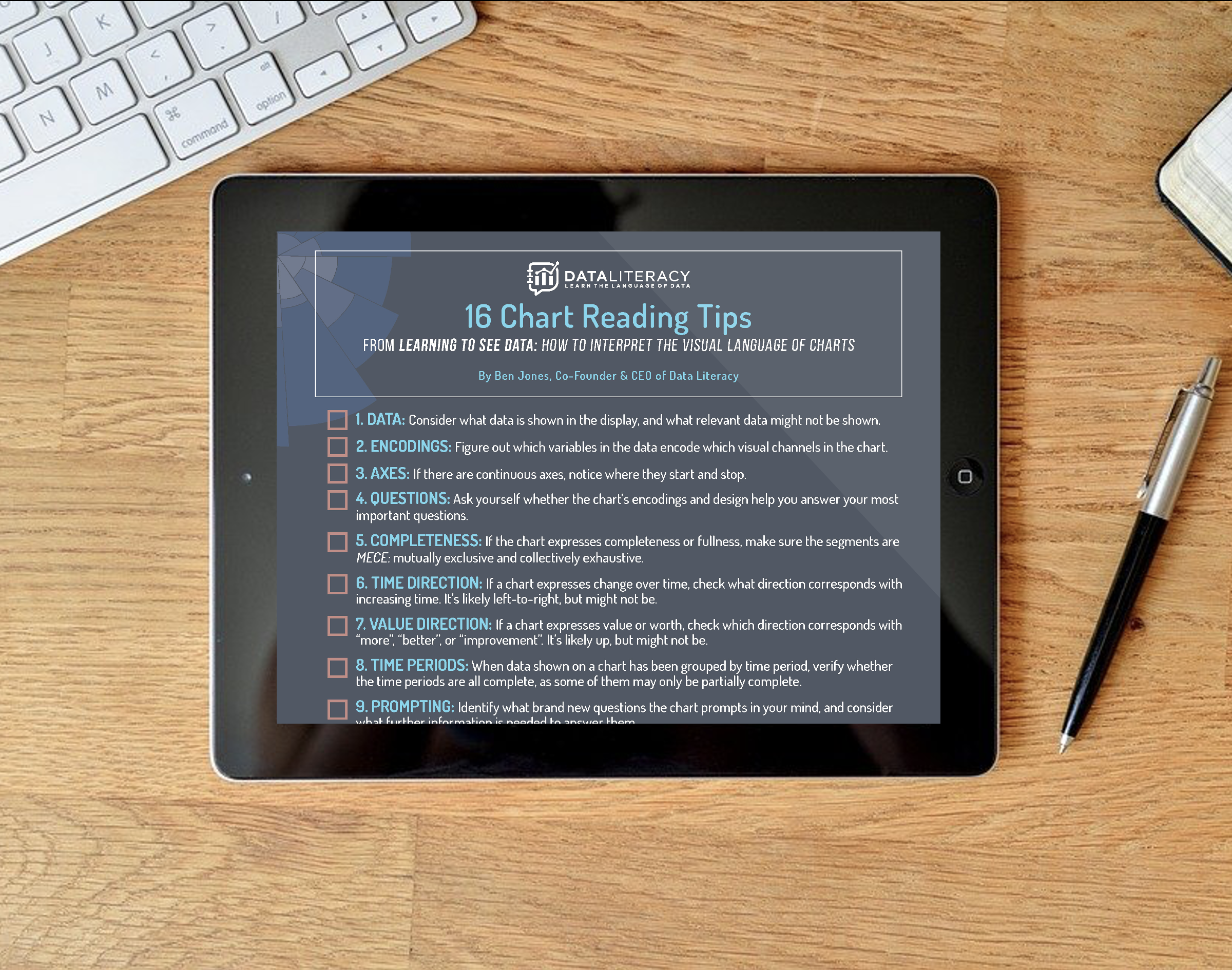 16 Chart Reading Tips Checklist | The Data Literacy Blog | Data Literacy  
