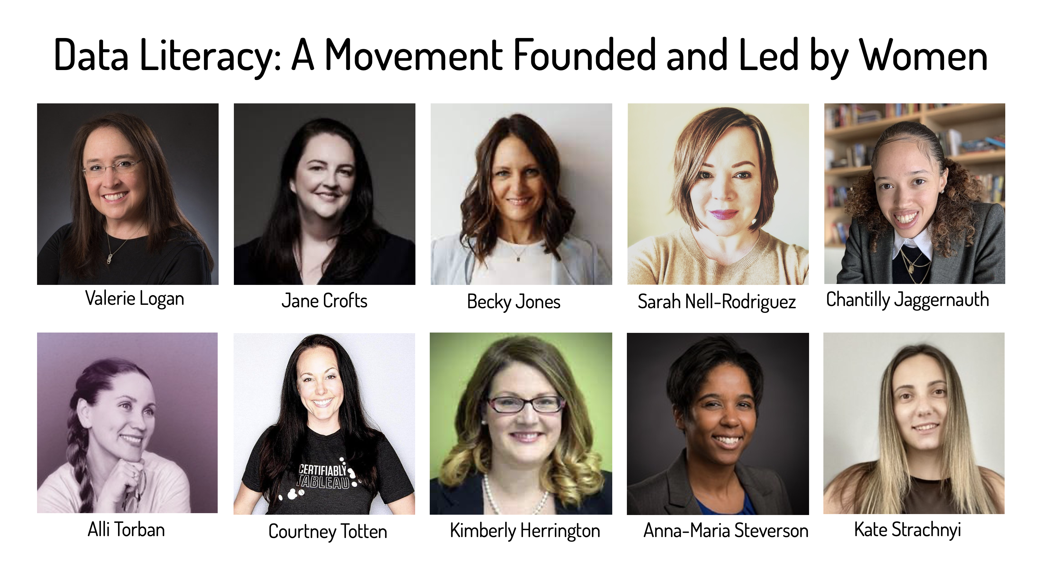 The Data Literacy Movement: Founded by Women, Led by Women | Data Literacy  