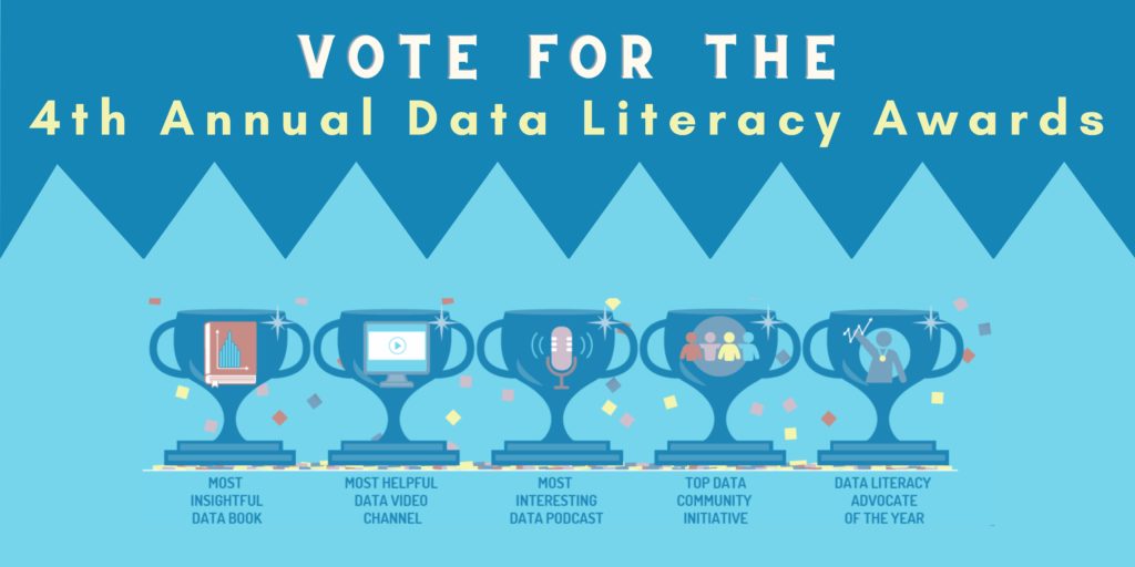 Voting is Now OPEN for the 2022 Data Literacy Awards! | Data Literacy | Data Literacy  