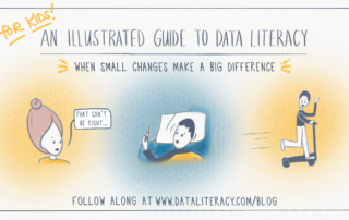 An illustrated guide to data literacy: when small changes make a big difference for kids