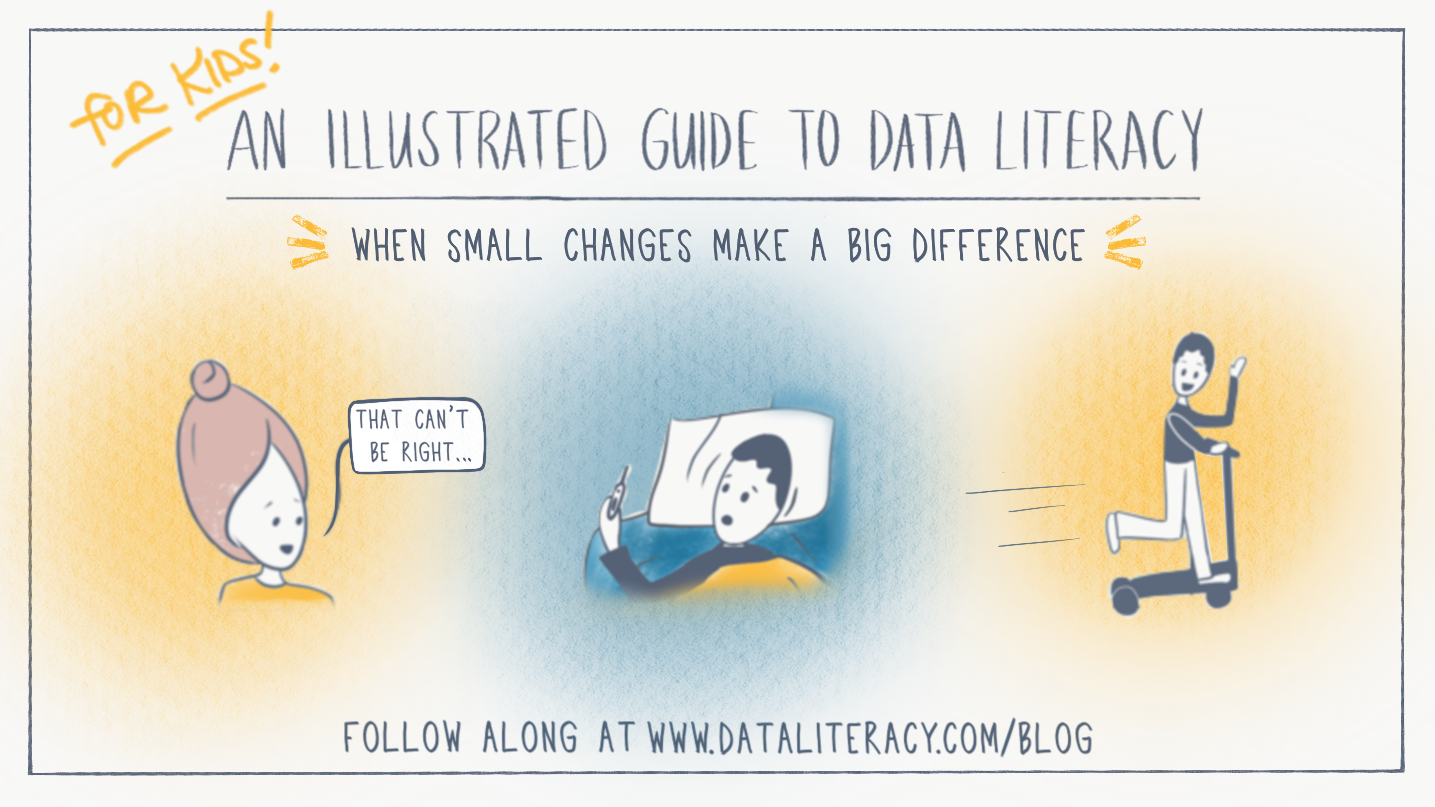 An illustrated guide to data literacy: when small changes make a big difference for kids