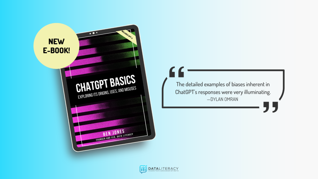 NEW E-BOOK! ChatGPT Basics: Exploring Its Origins, Uses, and Misuses | Data Literacy | Data Literacy  