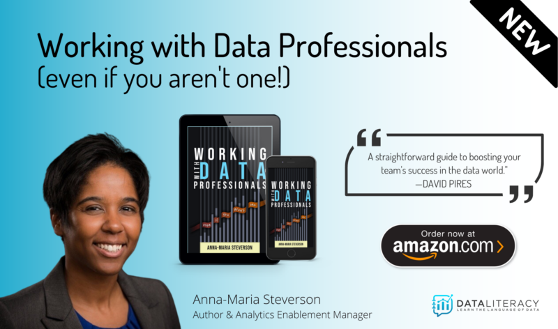 Now Available for Pre-Order: Working with Data Professionals | Data Literacy  