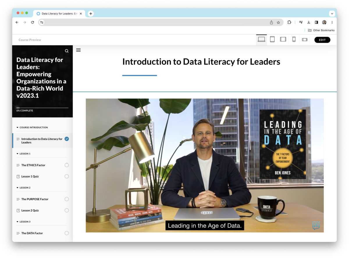 Data Literacy For Leaders | Data Literacy