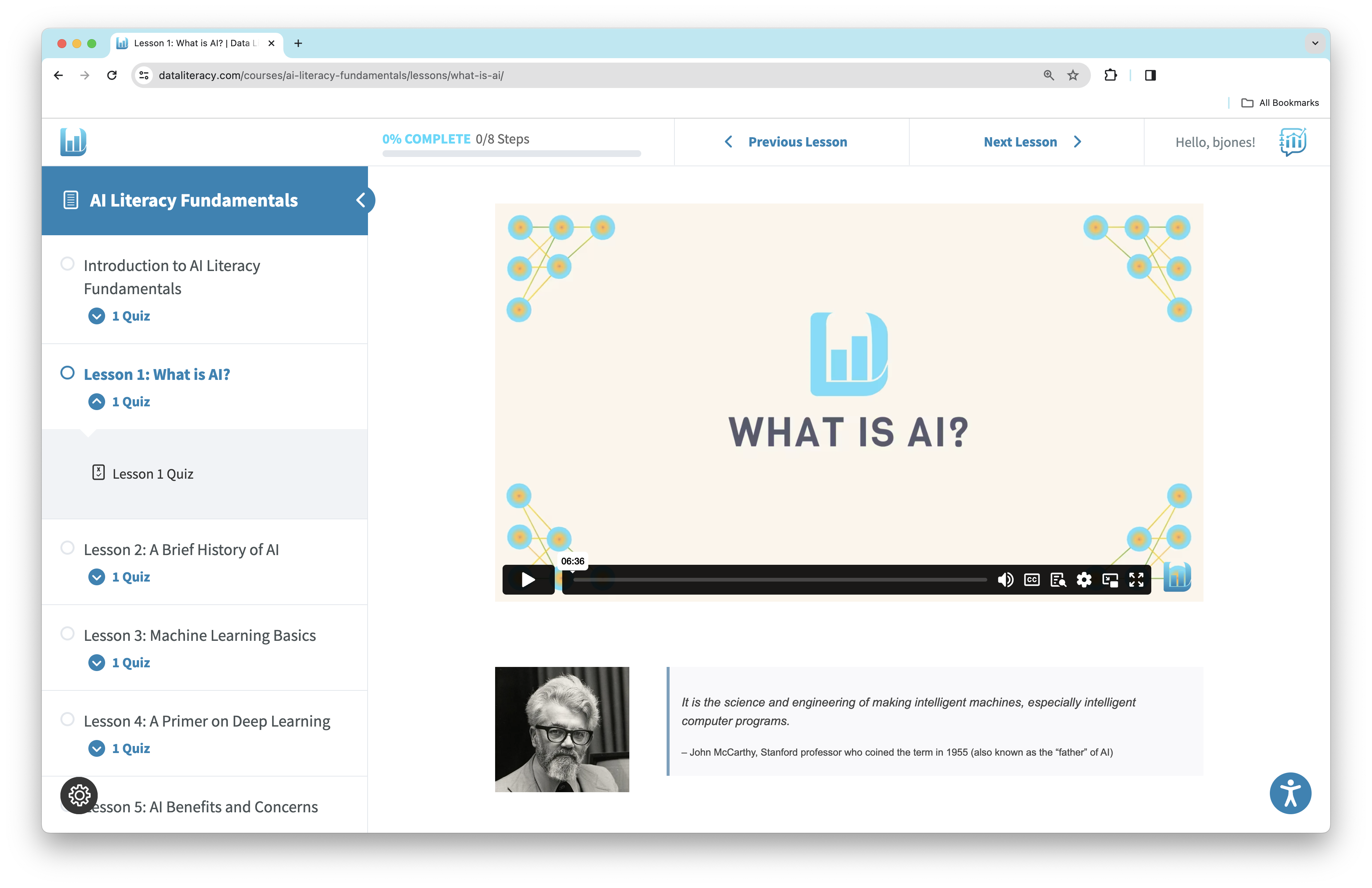 Announcing the Launch of AI Literacy Fundamentals | Data Literacy | Data Literacy  