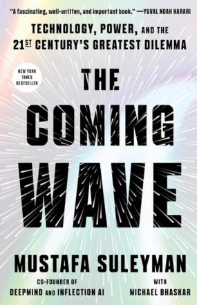 Book cover of The Coming Wave by Mustafa Suleyman