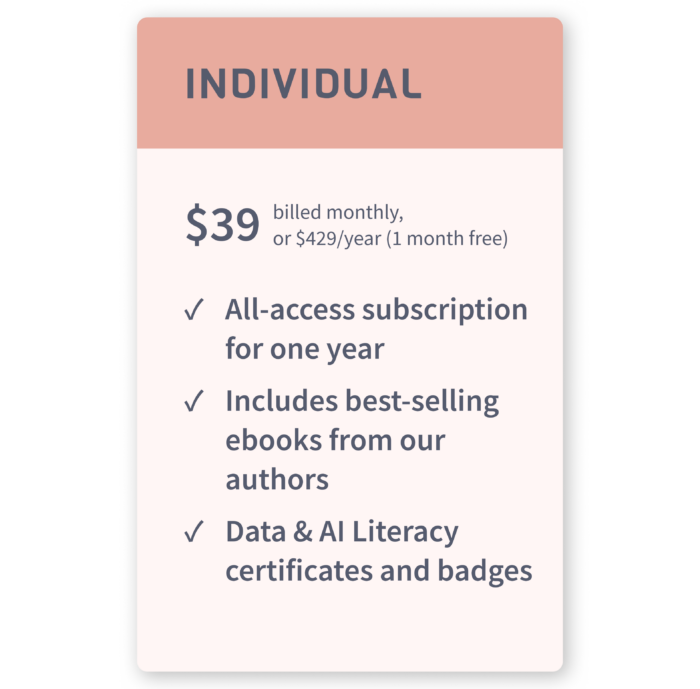 All-Access Subscription | Data Literacy  