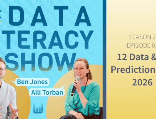 Season 02, Episode 01: Twelve Data & AI Predictions for 2026 (The Data Literacy Show)